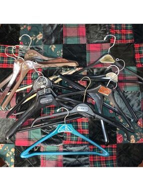 Unisex Unbranded Storage Hangers One Size Black Brown